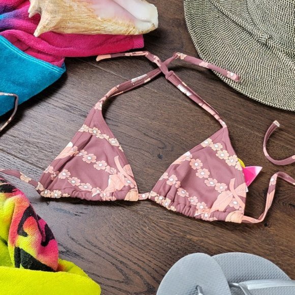 Cia. Marítima Floral Bikini Top - Picture 2 of 7